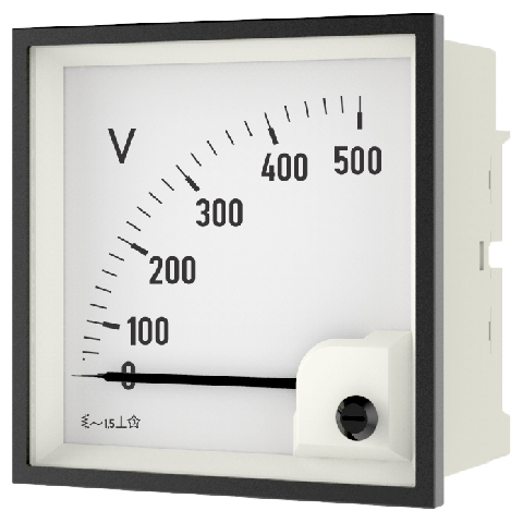 H100_6 Rish Analogue Voltmeter 90deg (DE) - الصورة 1